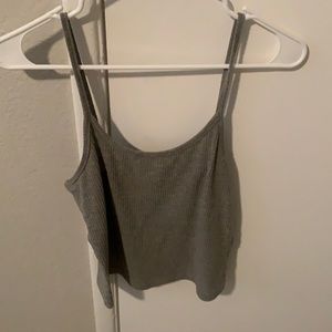 Size large grey top